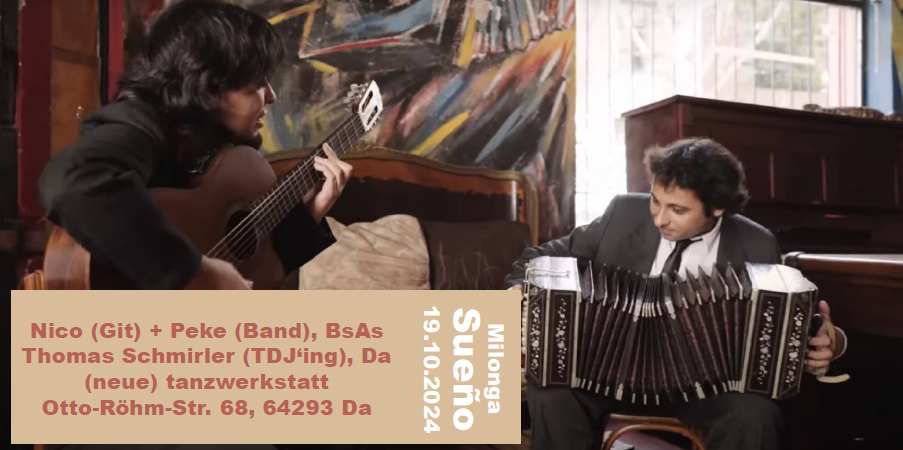 Nico & Peke trad. Tangos live @ Milonga Sueno