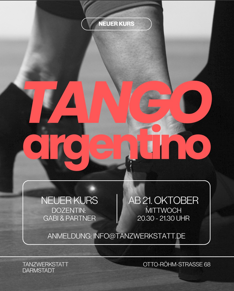 Tango in der Tanzwerkstatt
